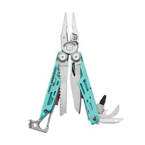 Leatherman kleště signal aqua stainless