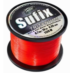 Sufix vlasec tritanium neon orange - průměr 0