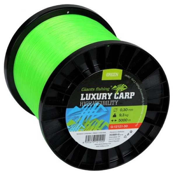 Giants fishing vlasec luxury carp high visibility green - průměr 0