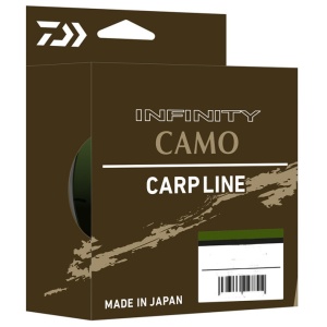 Daiwa vlasec infinity camo brown camo-průměr 0