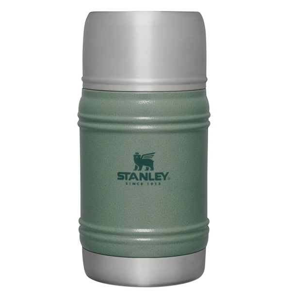 Stanley jídelní termoska artisan kladívková zelená 500 ml