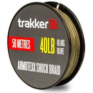 Trakker šoková šňůra armotexx shock braid 40 lb 18