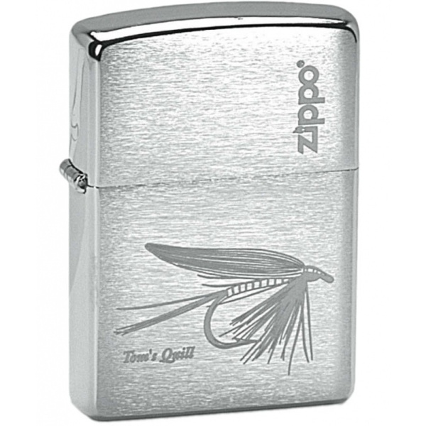 Zippo benzínový zapalovač tom´s quill broušený